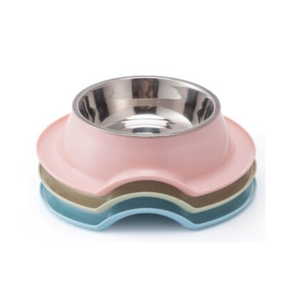 防蚂蚁单碗 +1pc不锈钢碗 14CM（TZMZ-4103-1）