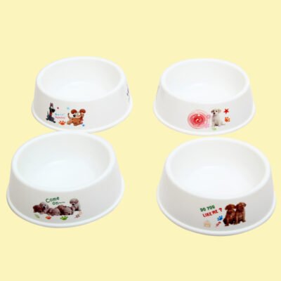 512-B 白色贴花单碗 27*8(TZTT-512-B)