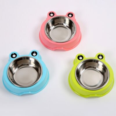大号青蛙 不锈钢单碗 18.5*18.5*5（TZTT-572 带不锈钢碗）