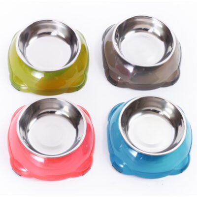 大号透明不锈钢单碗 23.5*23.5*7（TZTT-5827 带不锈钢透明碗）