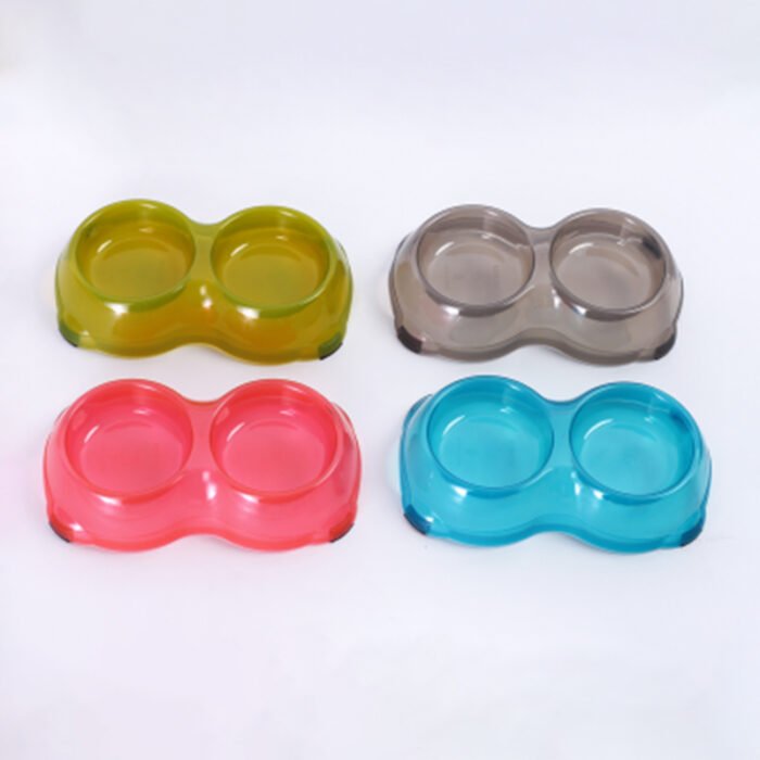 大号透明双碗 33*18.5*6（TZTT-5829-1）