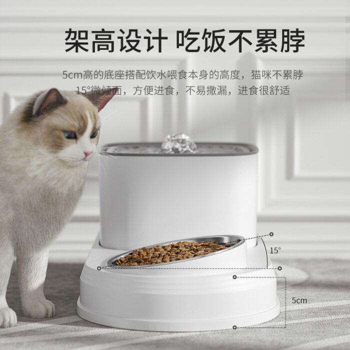800-1 宠物粮水一体喂食器(WSQ618/WSQ648/WSQ678)
