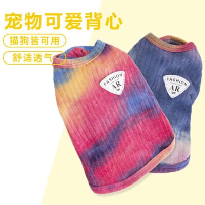 宠物春夏衣服背心亲肤耐穿易清洗宠物背心透气舒适优质面料宠物衣