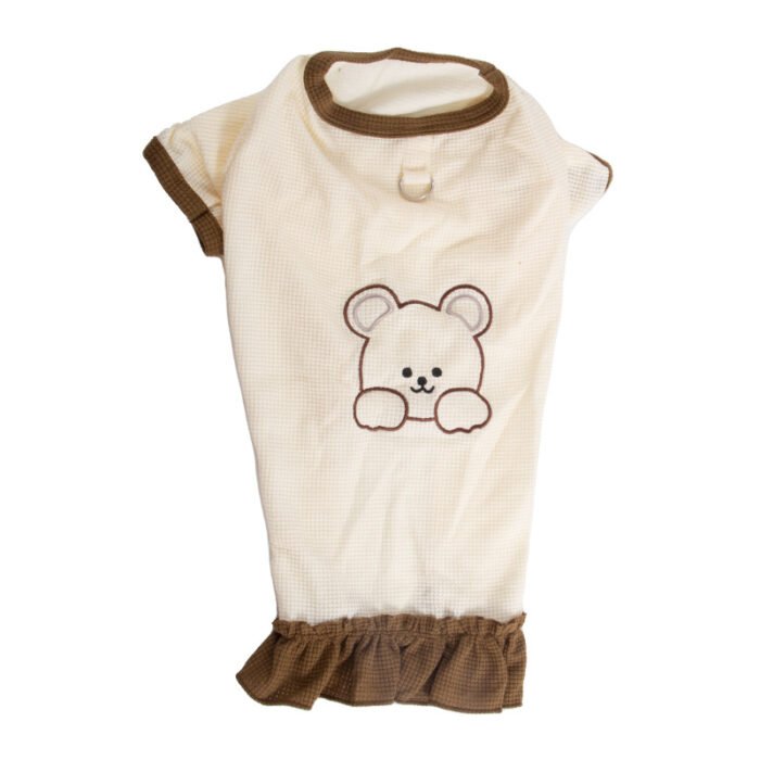 春夏宠物新款服装亲肤易清洗耐脏牢固耐穿宠物服装