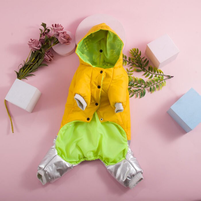 新款宠物小型犬防掉毛防冷易清洗亲肤耐穿宠物棉衣宠物服装