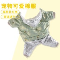 狗狗衣服小型犬防掉毛冬季棉衣亲肤易清洗耐穿宠物棉衣宠物服装