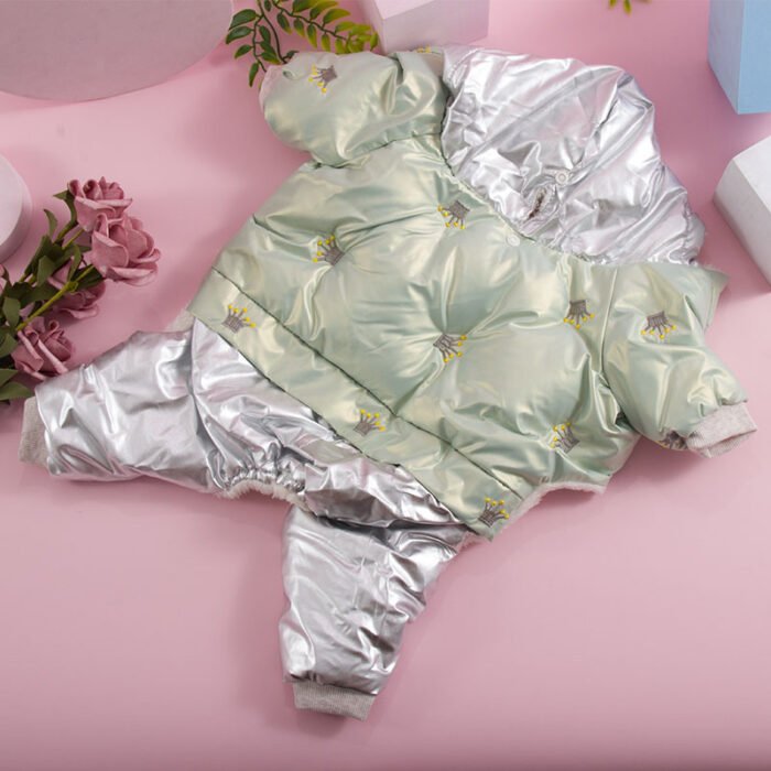 狗狗衣服小型犬防掉毛冬季棉衣亲肤易清洗耐穿宠物棉衣宠物服装