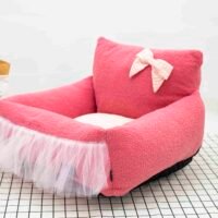 精品泰迪绒高靠背可拆洗沙发窝