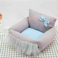 精品泰迪绒高靠背可拆洗沙发窝