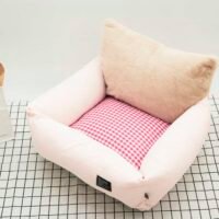 高档纯棉灯芯绒加獭兔高靠背可拆洗沙发窝