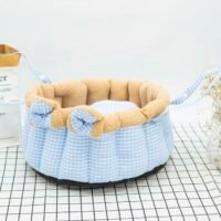 泰迪绒外出背包两用窝