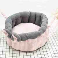 泰迪绒外出背包两用窝