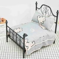 调皮小熊可拆洗欧式铁艺床6件套