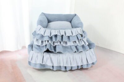 BB W-23BBDW-201_img-01 条纹拼色大花边三件套蓝色