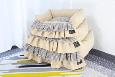 BB W-23BBDW-202_img-07 条纹拼色大花边三件套黄色