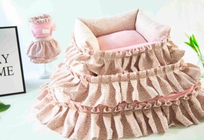 BB W-23BBDW-99_img-06 公主蓬蓬花边灯芯绒可拆洗3件套-粉色