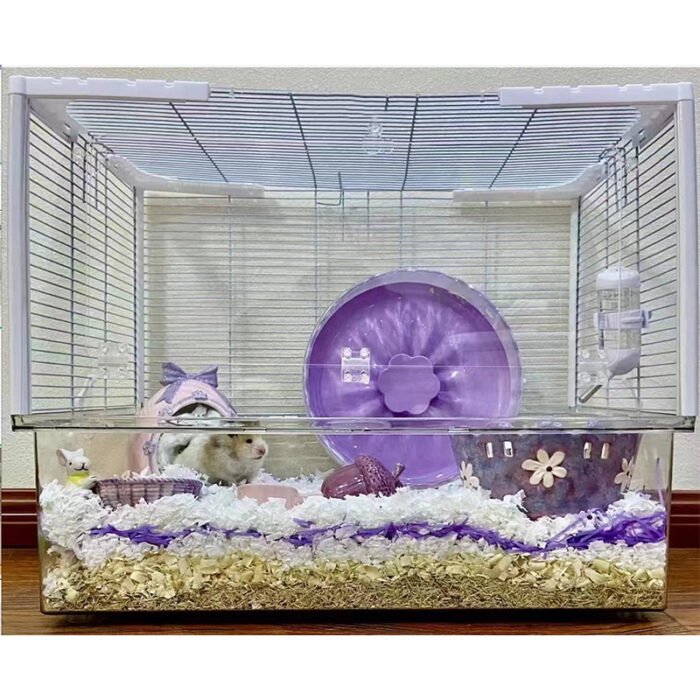 仓鼠笼60加深PET裸笼高款62*35*48（BE-S101）