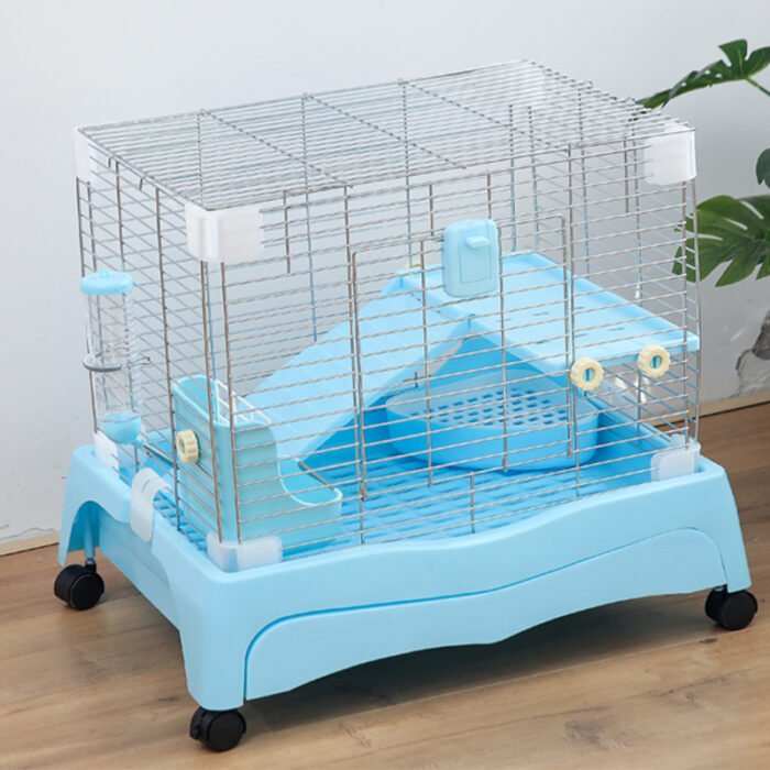 中号双层抽屉兔笼62*46*48.5（BE-T31）
