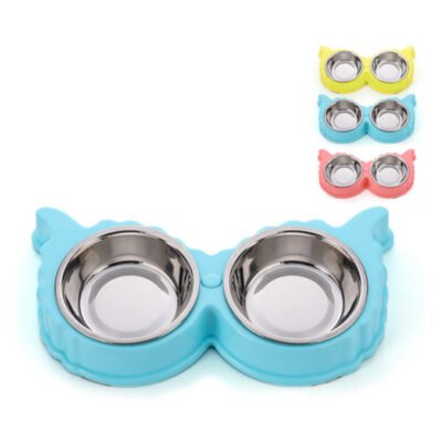 绵羊带不锈钢双碗（DYBG-BG0068）