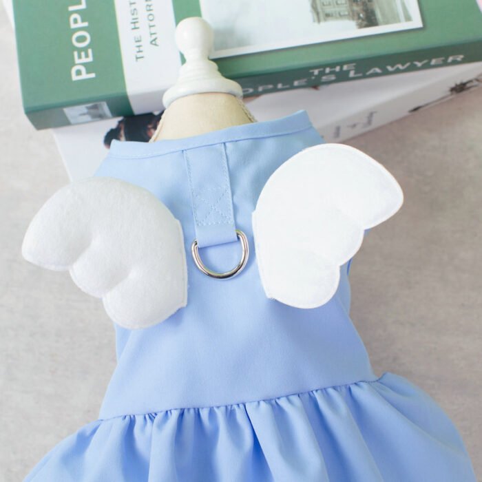 新款宠物衣服天使牵引裙春夏宠物狗狗服装宠物用品