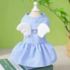 新款宠物衣服天使牵引裙春夏宠物狗狗服装宠物用品
