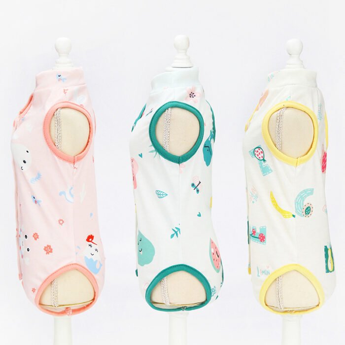 宠物绝育服装防舔亲肤易清洗断奶柔软薄款宠物衣服宠物用品