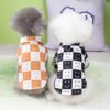 方格笑脸衬衫狗狗衣服亲肤耐用易清洗可爱宠物服装宠物用品
