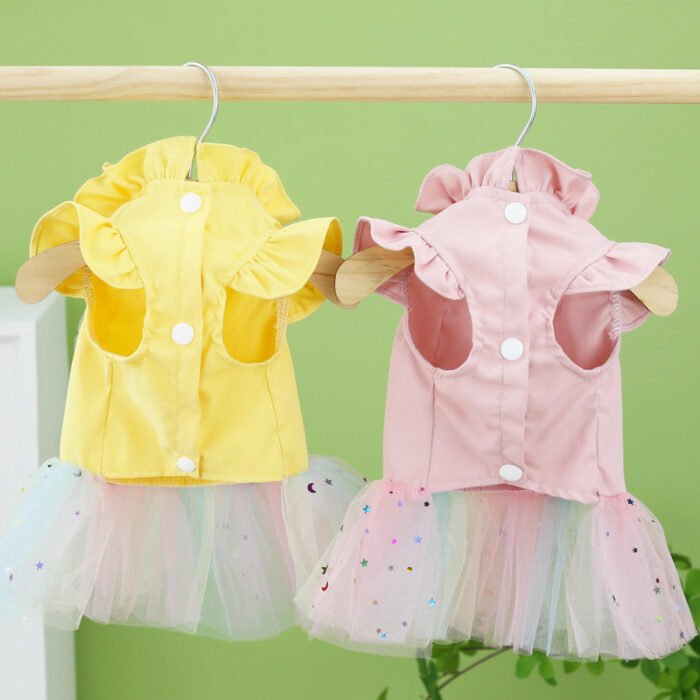 宠物服装泡泡彩纱裙易清洗亲肤透气宠物衣服宠物用品