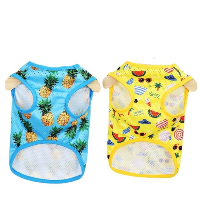 宠物服装背心舒适透气亲肤易清洗夏季新款宠物服装宠物用品