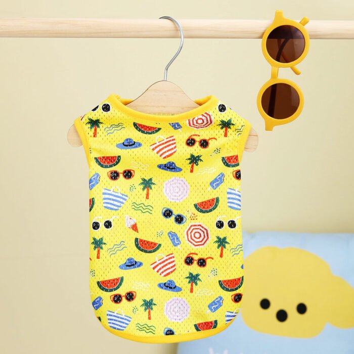 宠物服装背心舒适透气亲肤易清洗夏季新款宠物服装宠物用品