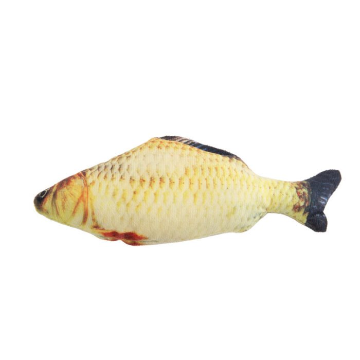 宠物猫猫玩具鱼造型设计牢固耐用磨牙宠物用品