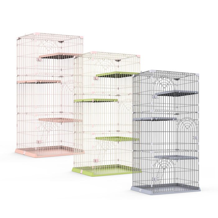 DC系列猫笼主图-02 DC系列猫笼(双/三层)