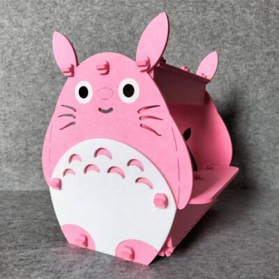 毛毡系列 宠物房子 粉色龙猫
