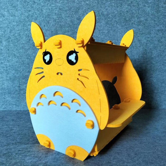 毛毡系列 宠物房子 黄色龙猫