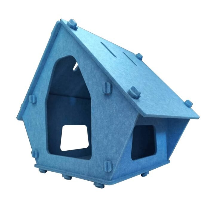 毛毡系列 宠物房子 蓝钻石