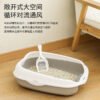 猫咪猫砂盆猫咪猫厕所简约风猫砂盆