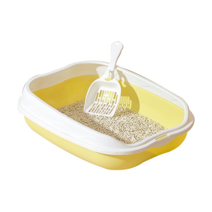 猫咪猫砂盆猫咪猫厕所简约风猫砂盆