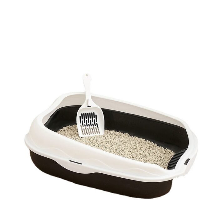 猫咪猫砂盆猫咪猫厕所简约风猫砂盆