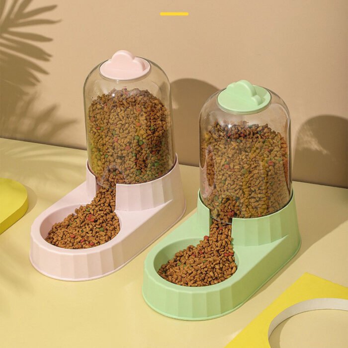 猫咪组合喂食器猫咪喂食喂水器