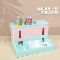 宠物喂食器宠物续水碗宠物猫咪喂食器喝水喂食两用多猫使用喂食器