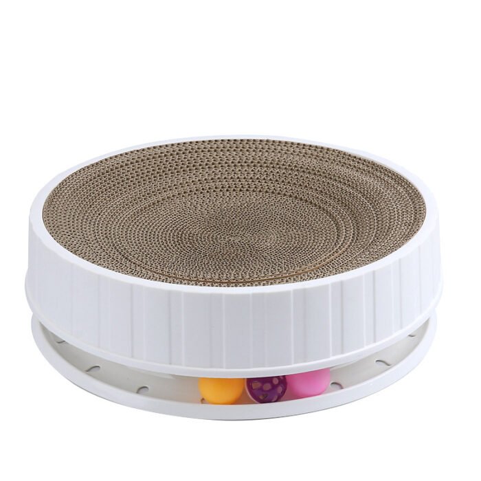 双层猫抓板猫咪玩具猫咪猫抓板多用途娱乐玩耍用猫抓板可替换板面