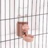 宠物自助喂食器饮水器防打翻易清洗牢固自助方便防黑下巴宠物自助