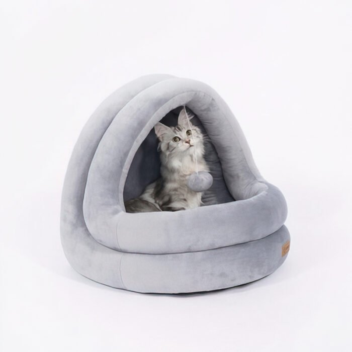 蒙古包猫窝四季通用封闭式网红宠物屋猫别墅猫舍猫床 猫咪用品