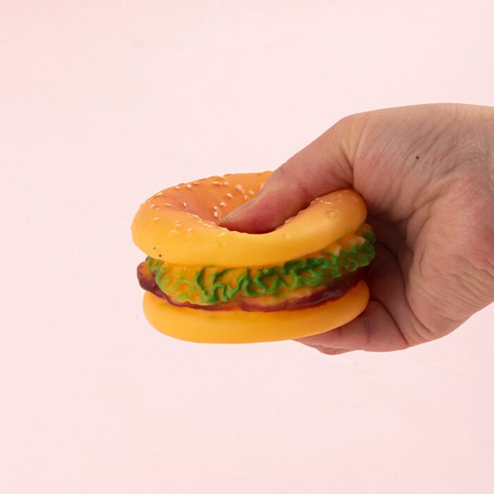 汉堡鸡腿热狗宠物玩具狗狗啃咬猫咪啃咬玩具