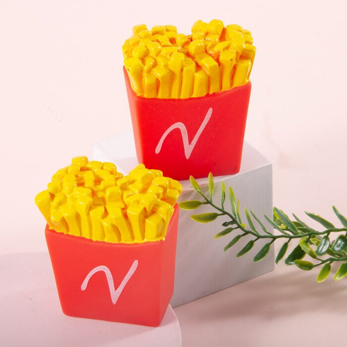 宠物玩具薯条耐咬发声玩具狗玩具洁齿磨牙狗玩具