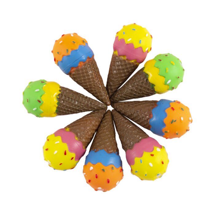 仿真冰淇淋发声啃咬狗狗玩具狗训练玩具