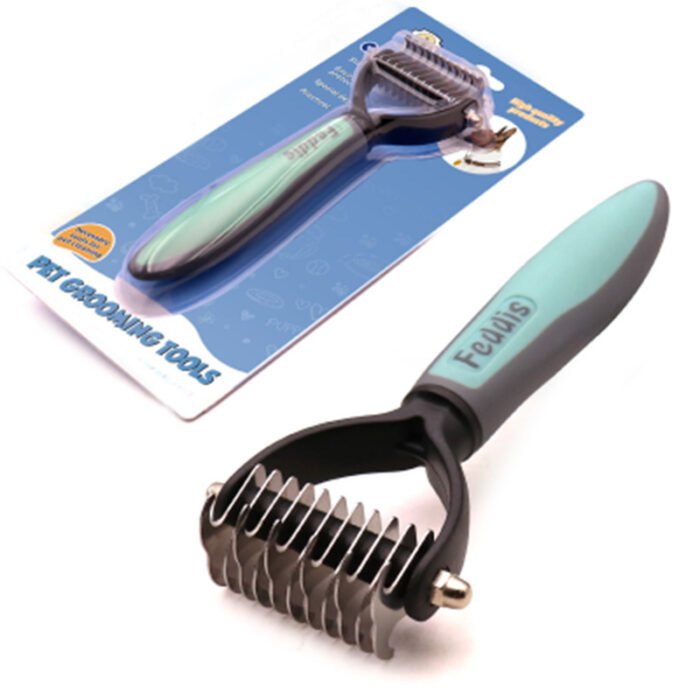 宠物开结梳-11齿-小号（JF-J006）