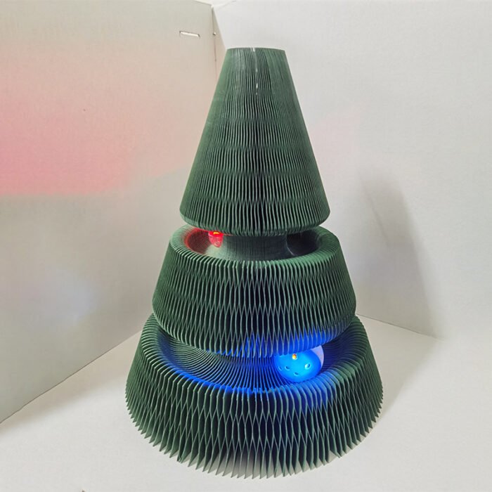 圣诞树风琴猫抓板（WZJT-JTQ57）