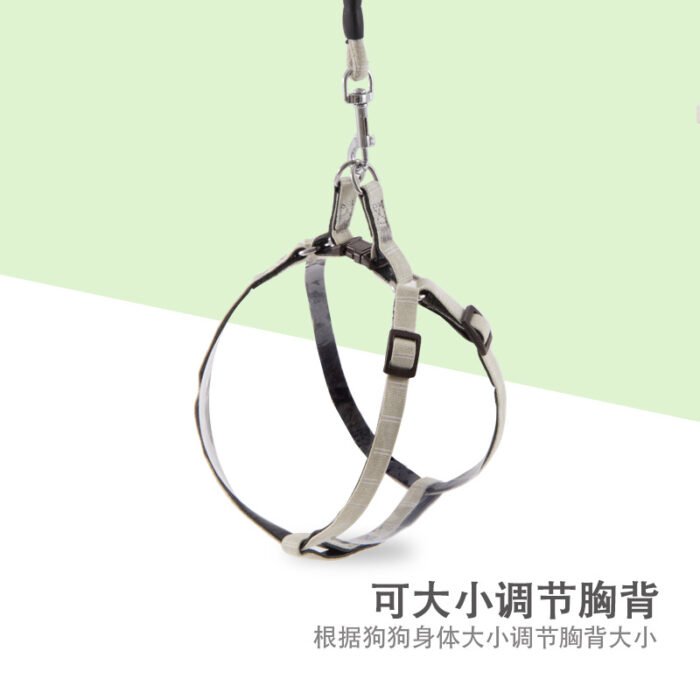 宠物牵引绳狗狗胸背带棉网格狗绳中小型犬狗链子批发厂家直销