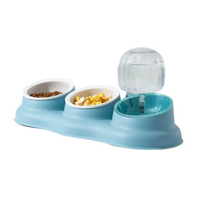 云朵泡泡三碗喂水喂食器（LS279/LS279-1）